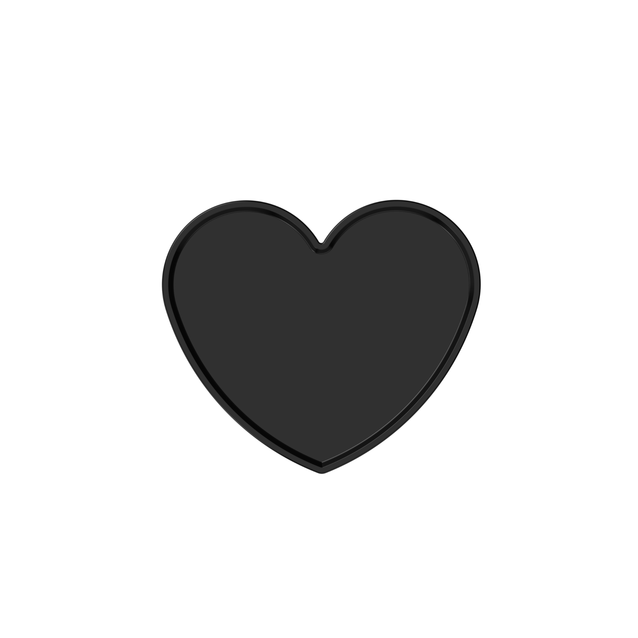 Ghost Heart Tray - Tray Only