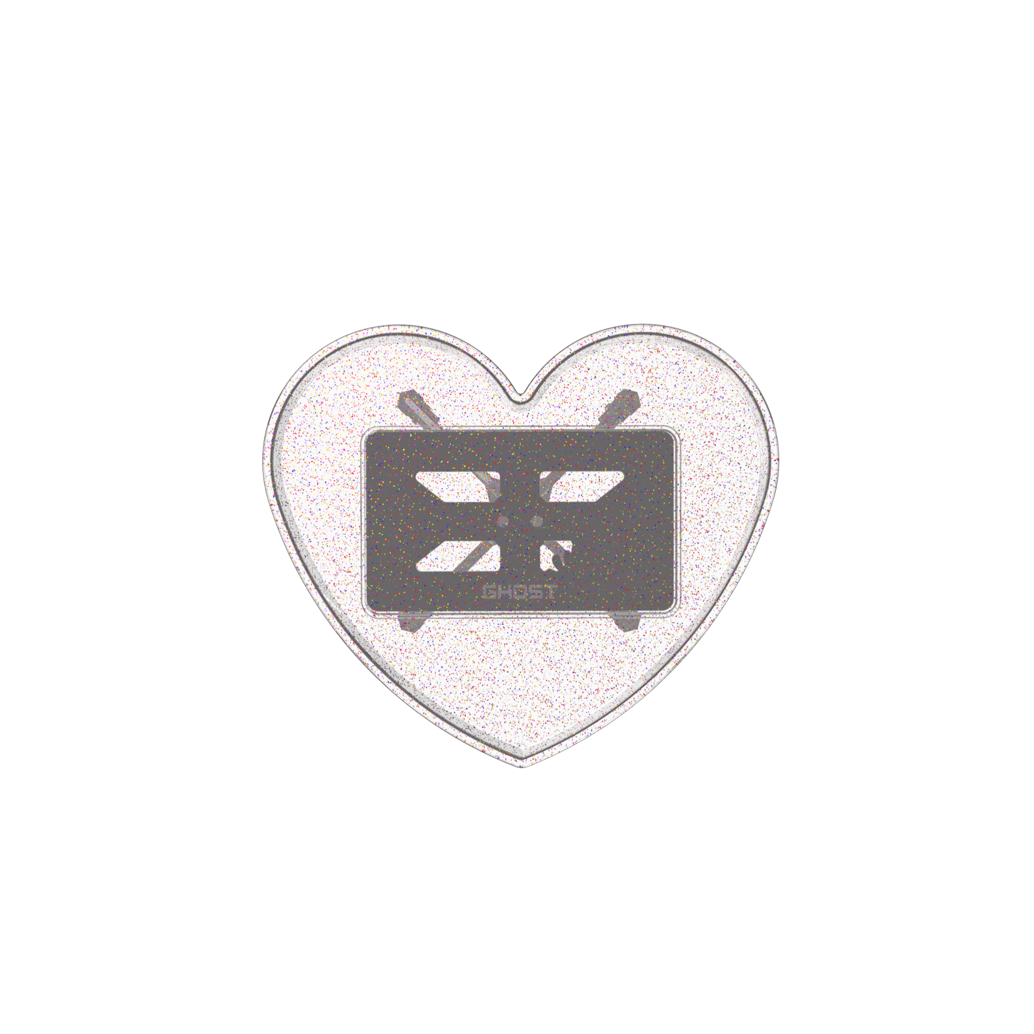 Ghost Heart Tray - Tray Only